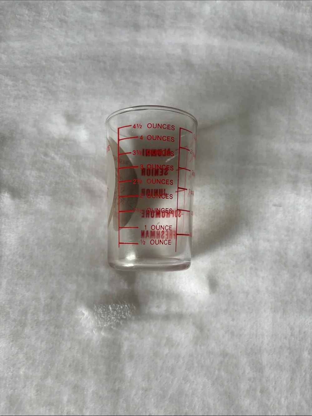 Vintage Washington State University Cougars Shot Glass